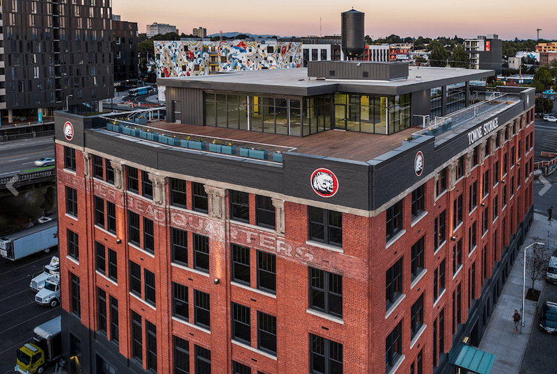 Blake McFall Building after retrofit.